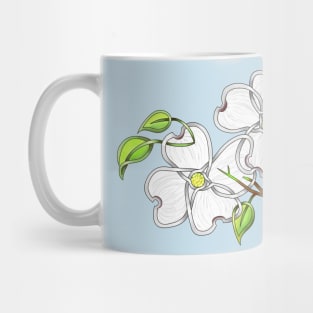 White Dogwood Mug